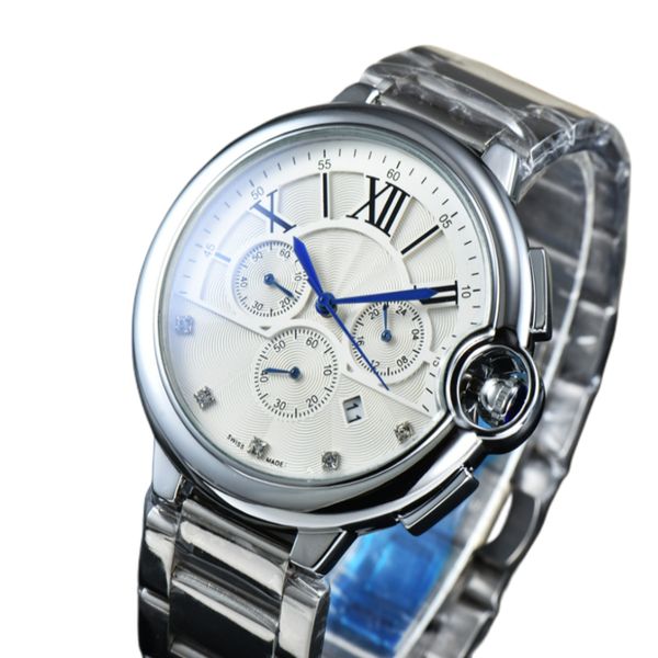 luxury designer quality mens watch watches relojes quartz movement fashion waterproof sapphire design wrist watch, Slivery;brown
luxury designer quality mens watch watches relojes quartz movement fashion waterproof sapphire design wrist watch, Slivery;brown