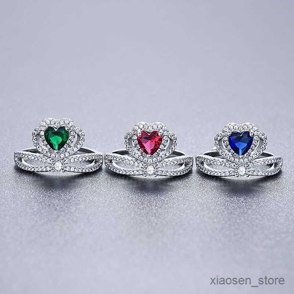 wedding rings princess rings micro pave prong set colored hearted for women wedding engagement adjustable ring jewelry r230627, Slivery;golden
wedding rings princess rings micro pave prong set colored hearted for women wedding engagement adjustable ring jewelry r230627, Slivery;golden