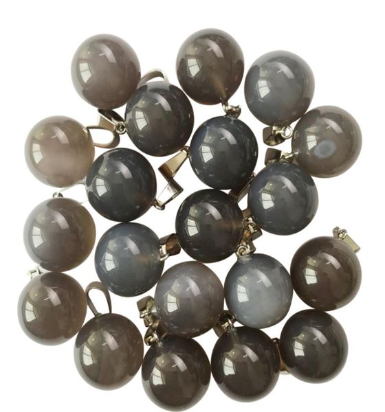 fubaoying whole 25pcslot natural grey agate round ball charms pendant 16mm for jewelry making earrings 3722259, Silver
fubaoying whole 25pcslot natural grey agate round ball charms pendant 16mm for jewelry making earrings 3722259, Silver