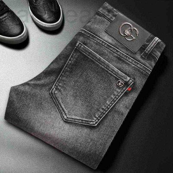 men's jeans designer grey fashion brand slim fit small feet elastic middle waist youth long pants men 6lnm, Blue
men's jeans designer grey fashion brand slim fit small feet elastic middle waist youth long pants men 6lnm, Blue
