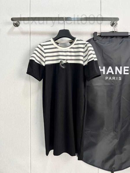 basic & casual dresses designer 23 summer new simple fashion slim and age reducing stripe contrast short sleeve dress 5z16, Black;gray
basic & casual dresses designer 23 summer new simple fashion slim and age reducing stripe contrast short sleeve dress 5z16, Black;gray