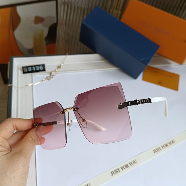men women designer sunglasses brand sunglasses for women european and american sunglasses fashion trend rimless ocean sheet sunglasses women, White;black
men women designer sunglasses brand sunglasses for women european and american sunglasses fashion trend rimless ocean sheet sunglasses women, White;black