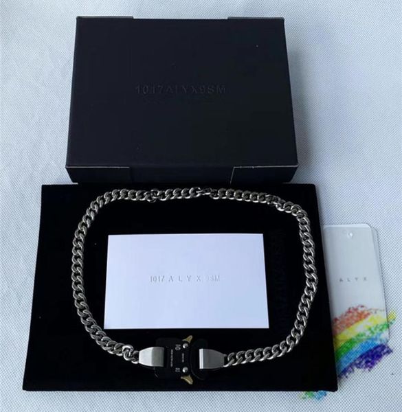 2020ss 1017 alyx 9sm hero chain necklace men women metal alyx hero chain pearl accessories titanium japanese 10174405467, Silver
2020ss 1017 alyx 9sm hero chain necklace men women metal alyx hero chain pearl accessories titanium japanese 10174405467, Silver