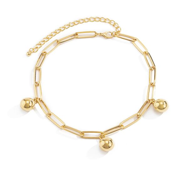 chains summer trend punk simple metal ccb ball female short necklace single layer gold chain clavicle for women jewelry gift5656295, Silver
chains summer trend punk simple metal ccb ball female short necklace single layer gold chain clavicle for women jewelry gift5656295, Silver