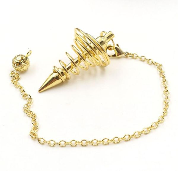 whole 10 pcs spiral spring pendant many colors metal pyramid pendulum for scrying link chain charm jewelry5692241, Silver
whole 10 pcs spiral spring pendant many colors metal pyramid pendulum for scrying link chain charm jewelry5692241, Silver