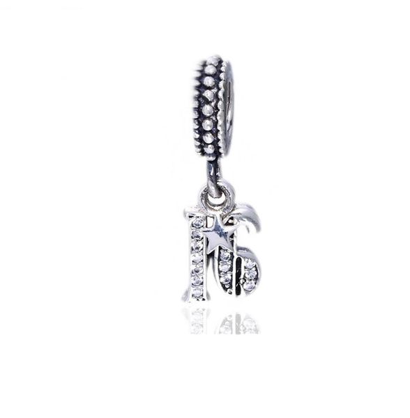 new authentic 925 sterling silver bead clear crystal 16 years of love hanging diy charms fit original european women bracele jewel1539613, Black
new authentic 925 sterling silver bead clear crystal 16 years of love hanging diy charms fit original european women bracele jewel1539613, Black