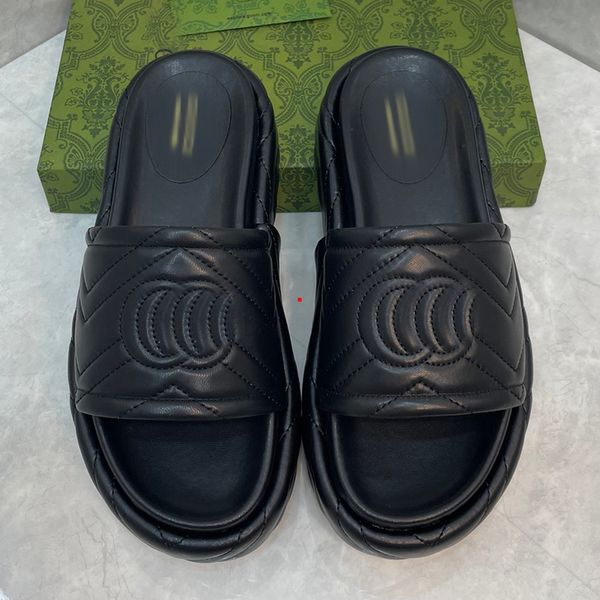 2023 fashion designer slippers comfort slipper women sandals shoes platform slides calfskin sandal fashion rubber bottom slides summer beach, Black
2023 fashion designer slippers comfort slipper women sandals shoes platform slides calfskin sandal fashion rubber bottom slides summer beach, Black