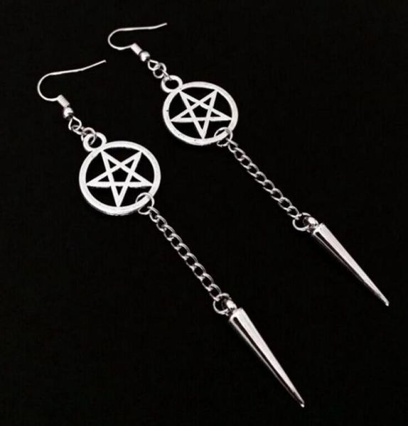 supernatural pentagram earrings jewelry gothic witchcraft tassel rivet dropdangle earrings for women vintage silver valentine035505145, Golden
supernatural pentagram earrings jewelry gothic witchcraft tassel rivet dropdangle earrings for women vintage silver valentine035505145, Golden