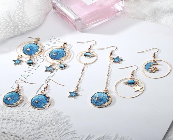 2020 fashion blue asymmetrical cubic zircon sun moon gold color long ear threads linear dangle round drop earrings for women gift2185441, Golden;silver
2020 fashion blue asymmetrical cubic zircon sun moon gold color long ear threads linear dangle round drop earrings for women gift2185441, Golden;silver