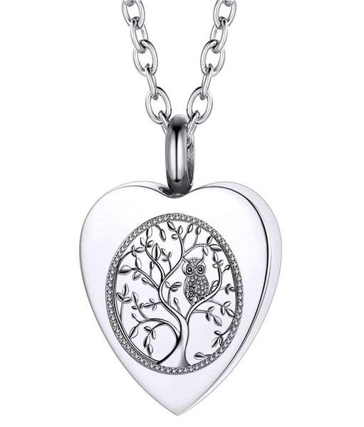 ashes necklace owl tree of life urn pendant keepsake memorial cremation jewelry for ashes for women7050106, Silver
ashes necklace owl tree of life urn pendant keepsake memorial cremation jewelry for ashes for women7050106, Silver
