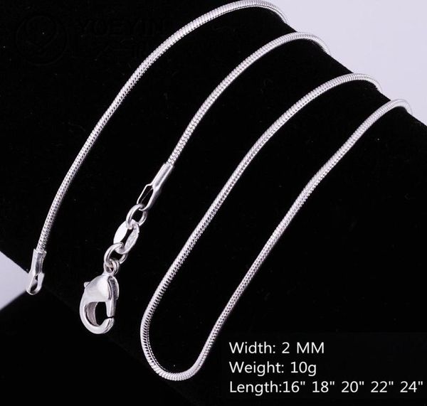 wholesale 925 sterling silver 2mm smooth rope chains necklaces for women men fashion jewelry in bulk size 16-24 inches1952191
wholesale 925 sterling silver 2mm smooth rope chains necklaces for women men fashion jewelry in bulk size 16-24 inches1952191