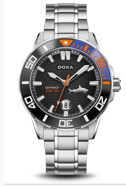 2023 luxury doxa quartz watch business watch big shark stainless steel men's watch luminous sports diving 46mm water ghost watch new pr, Slivery;brown
2023 luxury doxa quartz watch business watch big shark stainless steel men's watch luminous sports diving 46mm water ghost watch new pr, Slivery;brown