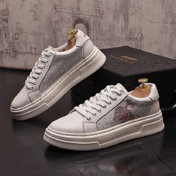 luxury men glitter rhinestone black white casual shoes flats male rock prom sports sneakers loafers zapatos hombre 1aa1
luxury men glitter rhinestone black white casual shoes flats male rock prom sports sneakers loafers zapatos hombre 1aa1