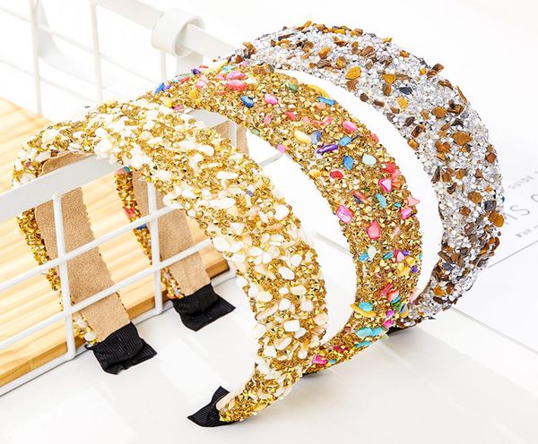 rainbow rhinestone padded headbands for women girls full diamond sponge hairbands women crystal hair accessories4005480, Silver
rainbow rhinestone padded headbands for women girls full diamond sponge hairbands women crystal hair accessories4005480, Silver