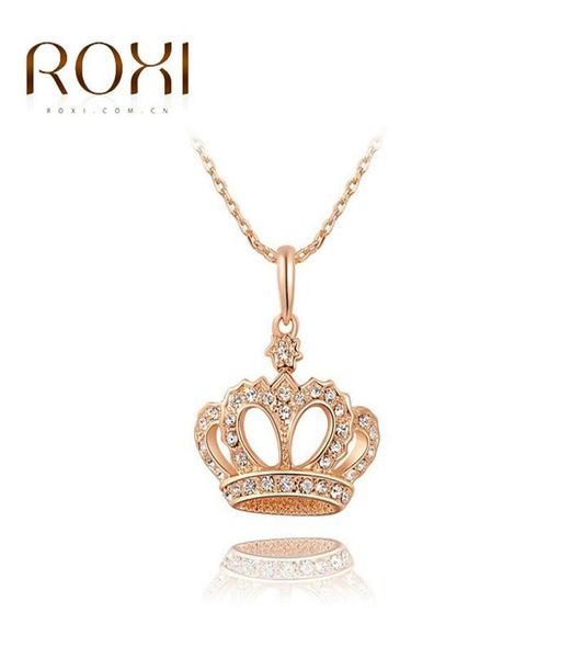 2018 roxi crown pendant necklace rose gold color fashion women crystal wedding choker necklace jewelry for lady gifts bijoux6887656, Silver
2018 roxi crown pendant necklace rose gold color fashion women crystal wedding choker necklace jewelry for lady gifts bijoux6887656, Silver
