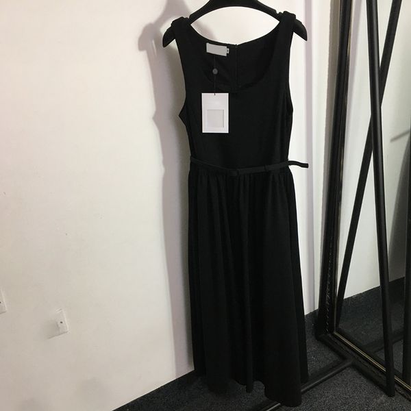 party elegant dresses female brand belt dress fashion sleeveless cotton skirts banquet personality designer dress clothing, Black
party elegant dresses female brand belt dress fashion sleeveless cotton skirts banquet personality designer dress clothing, Black