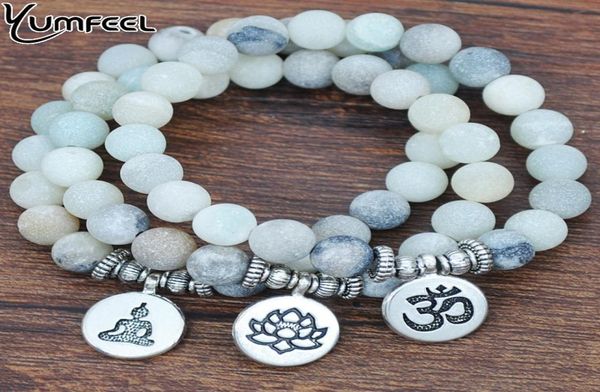 yumfeel natural matte frosted ite om lotus flower buddha charm bracelet bangles stone jewelry9018354, Golden;silver
yumfeel natural matte frosted ite om lotus flower buddha charm bracelet bangles stone jewelry9018354, Golden;silver