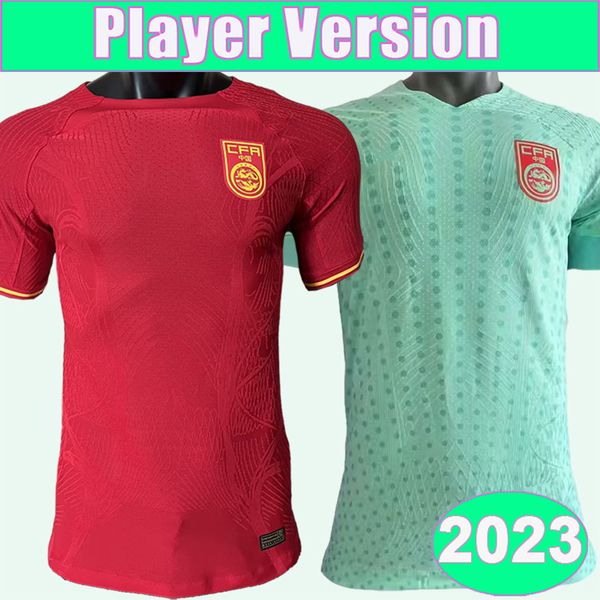 2023 china national team mens soccer jerseys player version #5 zhang .p. #7 wu lei #9 ai k.s. home red away football shirts short sleeve un, Black;yellow
2023 china national team mens soccer jerseys player version #5 zhang .p. #7 wu lei #9 ai k.s. home red away football shirts short sleeve un, Black;yellow
