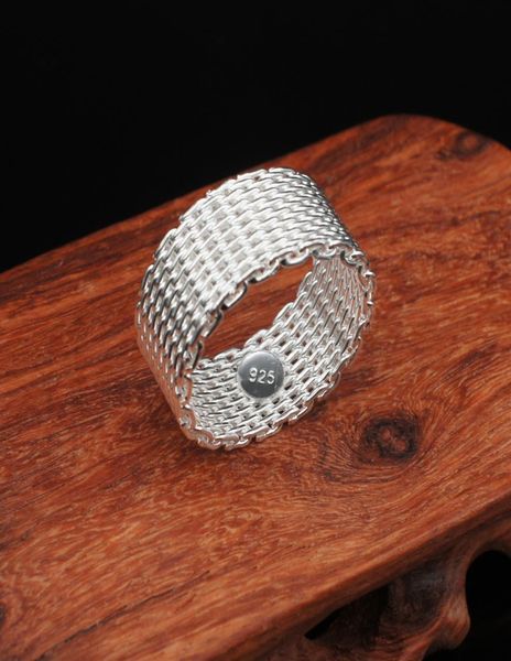 fashion 925 sterling silver plated copper rings jewelry handmade net round rings mesh rings size 510can be mixed size6149588
fashion 925 sterling silver plated copper rings jewelry handmade net round rings mesh rings size 510can be mixed size6149588