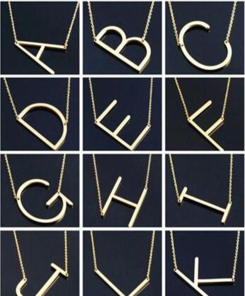 women fashion sideways personalized az letter name initial gold silver plated stainless steel necklace pendant for women gif5486625
women fashion sideways personalized az letter name initial gold silver plated stainless steel necklace pendant for women gif5486625