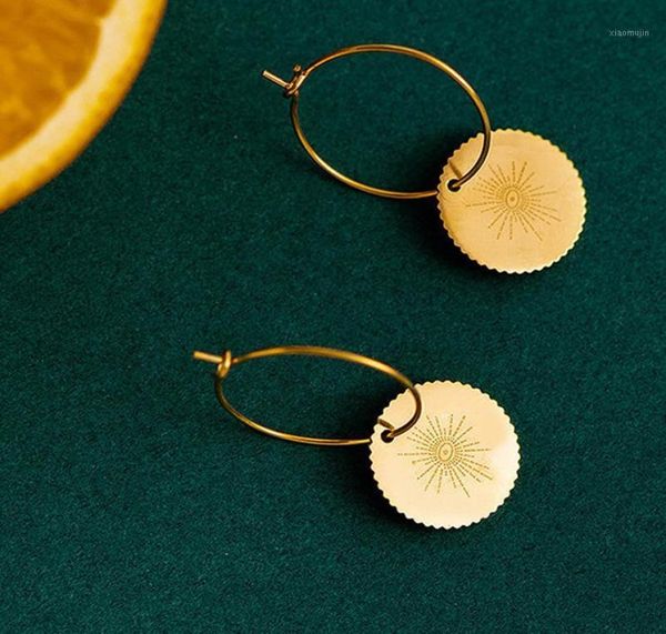 stud circle shaped star titanium steel color preserving earrings european and american fashion geometric1111227, Golden;silver
stud circle shaped star titanium steel color preserving earrings european and american fashion geometric1111227, Golden;silver