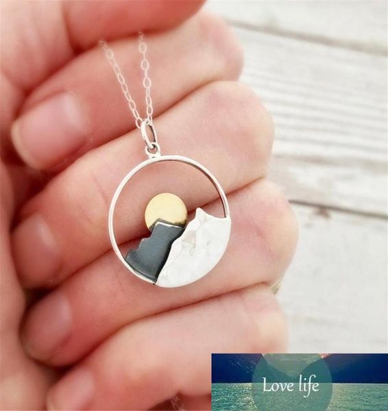 arrival fashion jewelry mountain sunrise necklace pendant hollow out chain girl children gift factory expert design quality 3278142, Silver
arrival fashion jewelry mountain sunrise necklace pendant hollow out chain girl children gift factory expert design quality 3278142, Silver