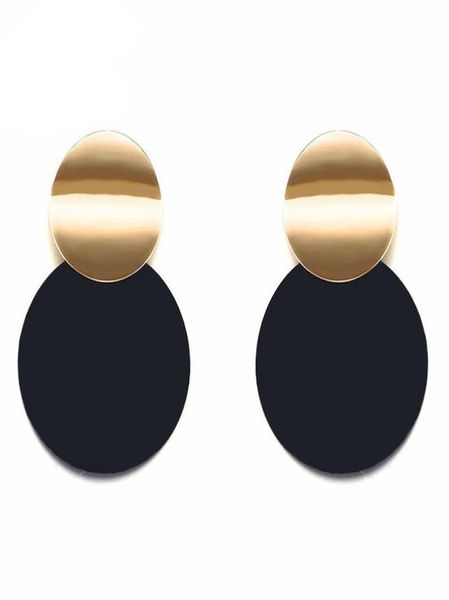 trendy black round metal earring for women gold shiny smooth long drop earrings 2019 fashion statement jewelry pendientes bijoux1271366, Silver
trendy black round metal earring for women gold shiny smooth long drop earrings 2019 fashion statement jewelry pendientes bijoux1271366, Silver
