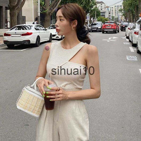 women's t-shirt aossviao 2023 o neck summer knit sleeveless women basic t shirt white off shoulder ribbed black tank casual j230627
women's t-shirt aossviao 2023 o neck summer knit sleeveless women basic t shirt white off shoulder ribbed black tank casual j230627
