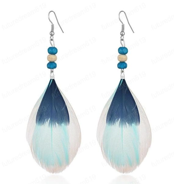 new multilayer lightweight gradient fashion feather earrings women vintage wood bead earrings8360372, Silver
new multilayer lightweight gradient fashion feather earrings women vintage wood bead earrings8360372, Silver