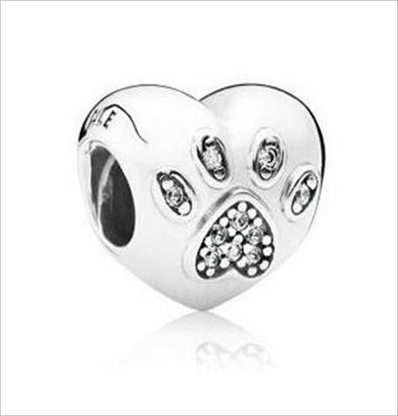 2020 new genuine 925 sterling silver cz animal footprint heart charm beads fit pandora charms bracelet necklace diy jewelry making9654348, Black
2020 new genuine 925 sterling silver cz animal footprint heart charm beads fit pandora charms bracelet necklace diy jewelry making9654348, Black
