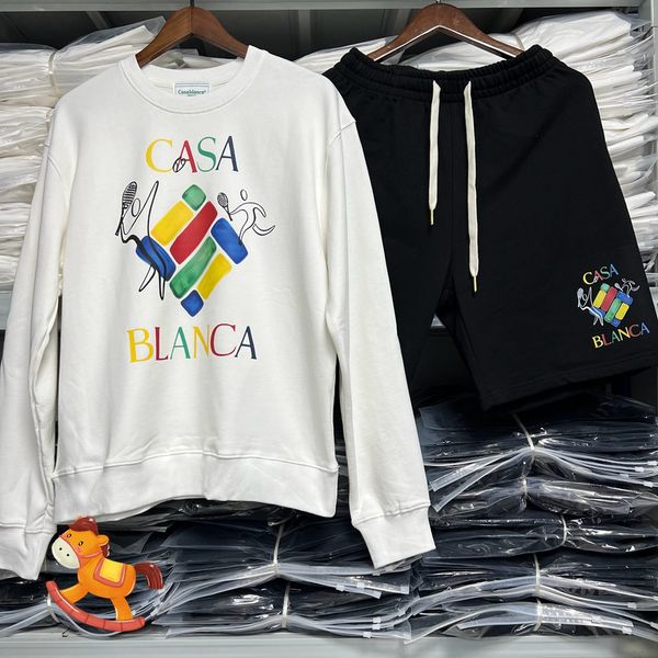 sweatshirts letter printing high-quality men's and women's casual fashion cotton round neck hoodie shorts suit, Black;brown
sweatshirts letter printing high-quality men's and women's casual fashion cotton round neck hoodie shorts suit, Black;brown