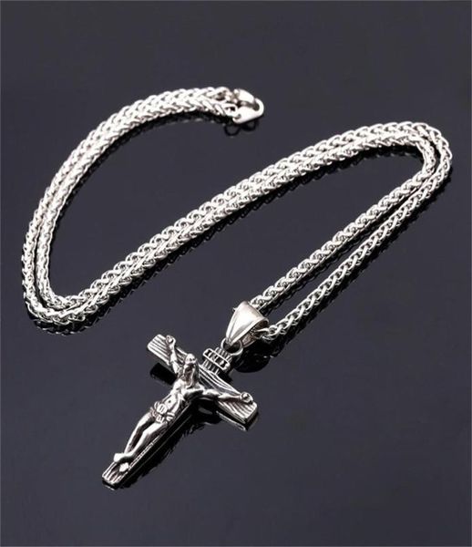 2021 gold silver chain for men jesus piece trendy 18k gold plated stainless steel inri crucifix cross necklace men8839077
2021 gold silver chain for men jesus piece trendy 18k gold plated stainless steel inri crucifix cross necklace men8839077