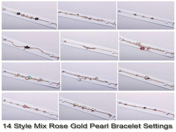 14 styles pearl bracelet settings zircon rose gold bracelets for women settings mounting bracelet blank diy jewelry diy gift6856792, Slivery;crystal
14 styles pearl bracelet settings zircon rose gold bracelets for women settings mounting bracelet blank diy jewelry diy gift6856792, Slivery;crystal