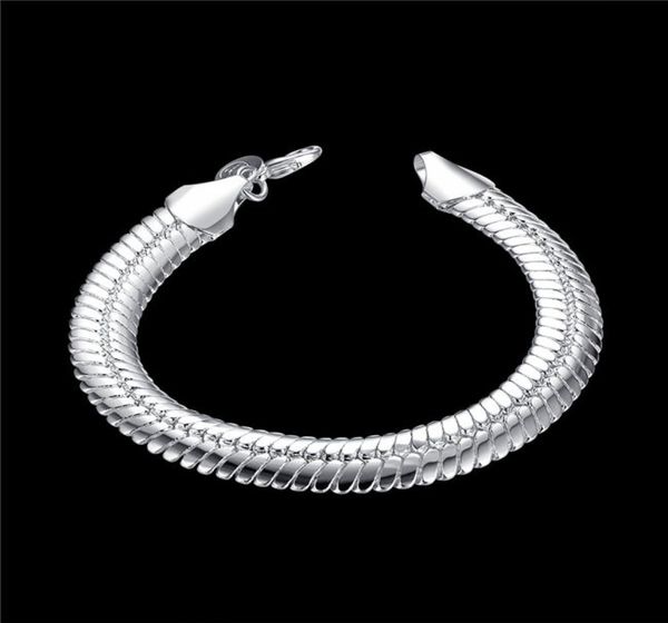 wedding gift 10m flat snake bracelet me 925 silver bracelet jspb231beast gift men and women sterling silver plated chain link 6875301, Black
wedding gift 10m flat snake bracelet me 925 silver bracelet jspb231beast gift men and women sterling silver plated chain link 6875301, Black