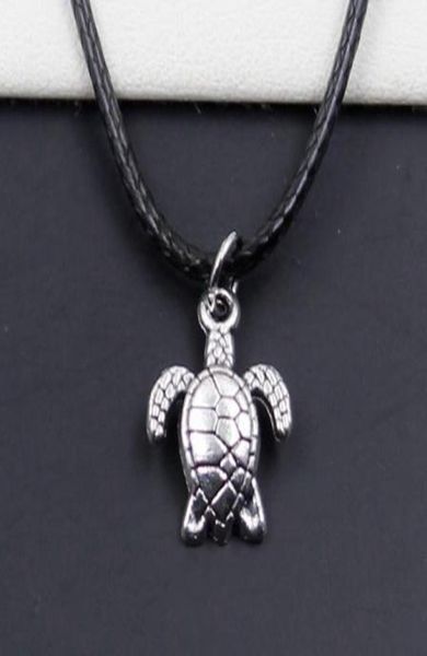 ship 20pcslot antique silver turtle tortoise sea choker charms black leather necklace diy7753195
ship 20pcslot antique silver turtle tortoise sea choker charms black leather necklace diy7753195