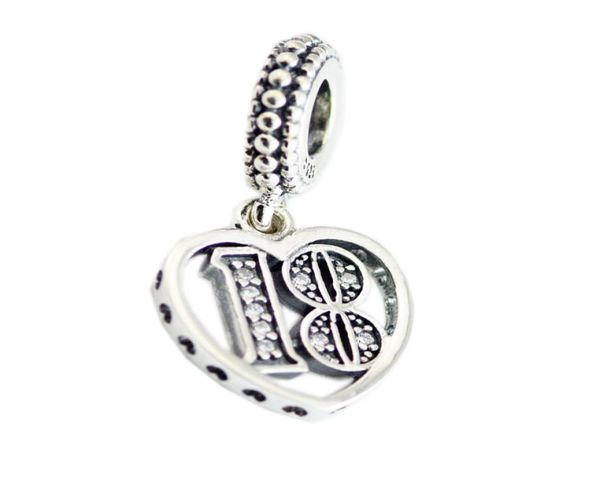 new 100 real 925 sterling silver alphabet numbers 18 years of love heart pendant beads for women gift fits european bracelets d7082458, Black
new 100 real 925 sterling silver alphabet numbers 18 years of love heart pendant beads for women gift fits european bracelets d7082458, Black