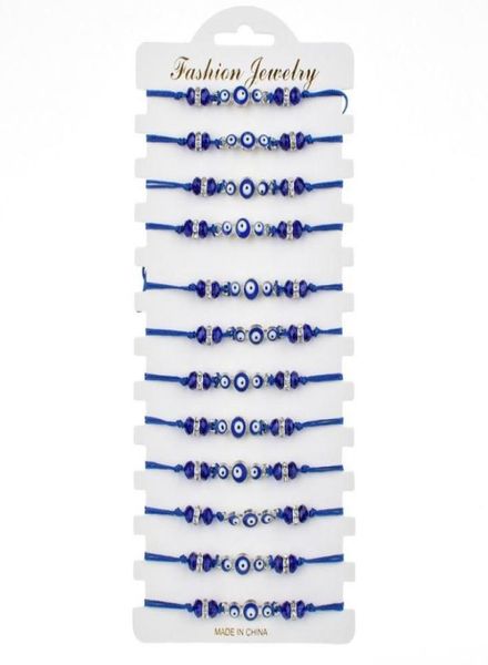 12pcsset turkey blue evil eye bracelet women handmade rope chain crystal beads bracelets girl birthday party jewelry gift2862200, Black
12pcsset turkey blue evil eye bracelet women handmade rope chain crystal beads bracelets girl birthday party jewelry gift2862200, Black