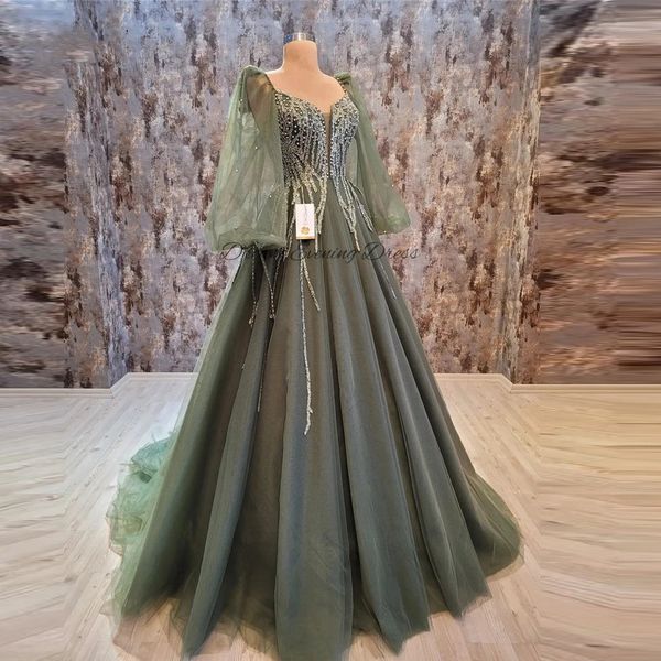 urban dresses elegant military green 2023 aline tulle dubai arab women's evening fluffy long sleeve sweetheart formal prom 230627, White;black
urban dresses elegant military green 2023 aline tulle dubai arab women's evening fluffy long sleeve sweetheart formal prom 230627, White;black