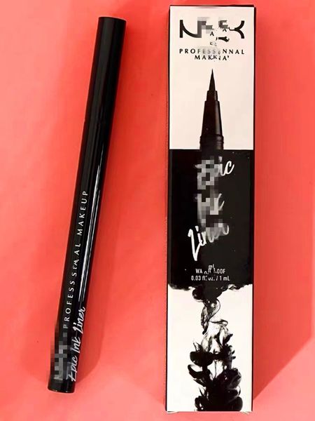 

Nyxs Epic Ink Nyxs Eyeliner Pencil Long-lasting Headed Makeup Liquid Black Color Eye Liner Waterproof Cosmetics Long Lasting 1ml, Brown