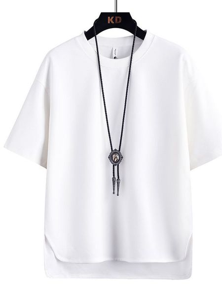 men's t-shirts men's short sleeve summer new solid color youth round neck fashion trend loose ins fashion brand t-shirt, White;black
men's t-shirts men's short sleeve summer new solid color youth round neck fashion trend loose ins fashion brand t-shirt, White;black