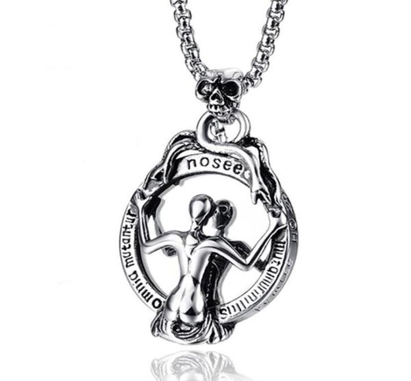 pendant necklaces stainless steel vintage mirror devil skull punk rock necklace jewelry gift for him with chain6706492, Silver
pendant necklaces stainless steel vintage mirror devil skull punk rock necklace jewelry gift for him with chain6706492, Silver