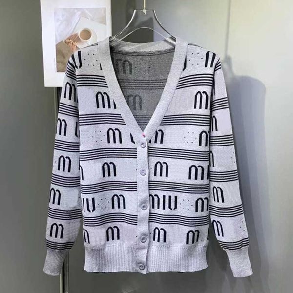 luxury brand knitwear designer cardigan sweater womens knit shirt fashion stripe knitted v-neck jumper women outerwear, White
luxury brand knitwear designer cardigan sweater womens knit shirt fashion stripe knitted v-neck jumper women outerwear, White