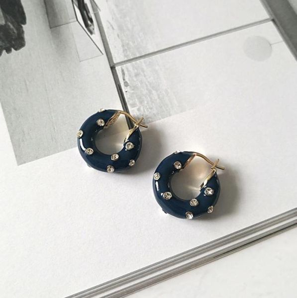 hoop huggie red blue color metal small thick earrings for women dainty rhinestones hoops solid round circle2698893, Golden;silver
hoop huggie red blue color metal small thick earrings for women dainty rhinestones hoops solid round circle2698893, Golden;silver