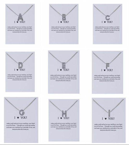 2019 new dogeared necklace with card 26 english letter i love you noble and delicate silver choker valentine day chri7632461
2019 new dogeared necklace with card 26 english letter i love you noble and delicate silver choker valentine day chri7632461