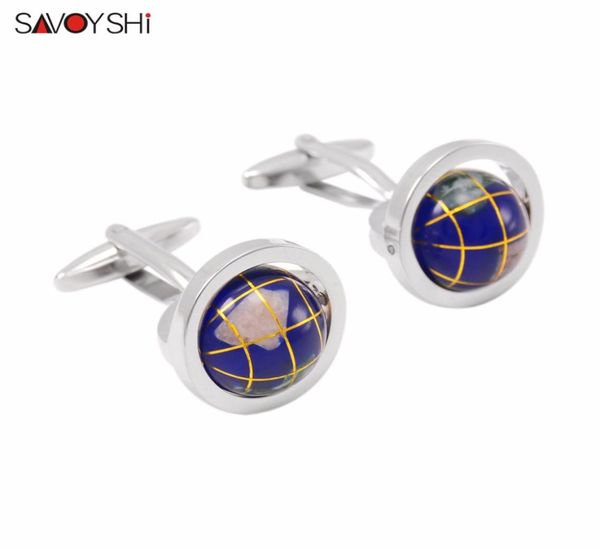 savoyshi novelty tellurion cufflinks for mens brand acrylic moving globe modeling cuff links fashion men jewelry1523113, Silver
savoyshi novelty tellurion cufflinks for mens brand acrylic moving globe modeling cuff links fashion men jewelry1523113, Silver