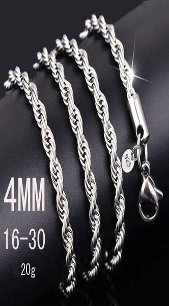 bulk 4mm 925 sterling silver ed rope chains necklace for women men luxury jewelry 16 18 20 22 24 26 28 30 inches6802796
bulk 4mm 925 sterling silver ed rope chains necklace for women men luxury jewelry 16 18 20 22 24 26 28 30 inches6802796
