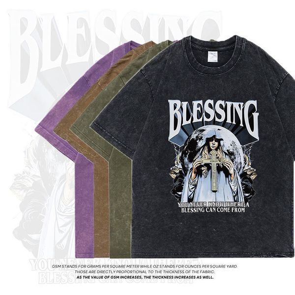 men's t-shirts extfine mary blessing t-shrits men streetwear tie dye t shirt oversized acid washed cross t shirts y2k men's clothi, White;black
men's t-shirts extfine mary blessing t-shrits men streetwear tie dye t shirt oversized acid washed cross t shirts y2k men's clothi, White;black