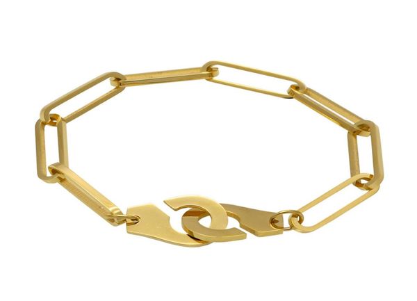 1821cm men handcuff bracelets stainless steel cuff bangle chain gold color bracelet for women jewelry pulseiras1017831, Golden;silver
1821cm men handcuff bracelets stainless steel cuff bangle chain gold color bracelet for women jewelry pulseiras1017831, Golden;silver
