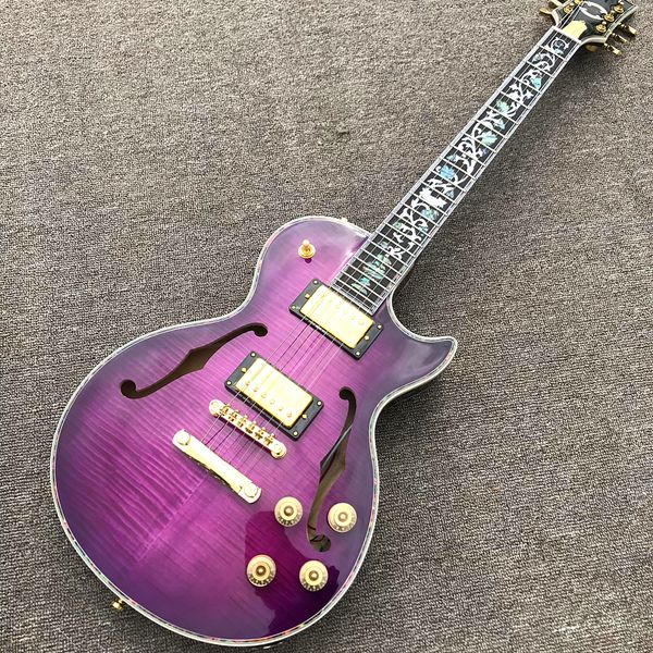 custom shop, castone ball double purple one flower electric guitar, rosewood fingerboard, gold hardware, ing
custom shop, castone ball double purple one flower electric guitar, rosewood fingerboard, gold hardware, ing