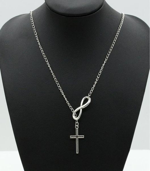 fashion simple lucky number 8 and cross necklace silver plated necklace pendant chain women necklaces jewelry whole3047414
fashion simple lucky number 8 and cross necklace silver plated necklace pendant chain women necklaces jewelry whole3047414